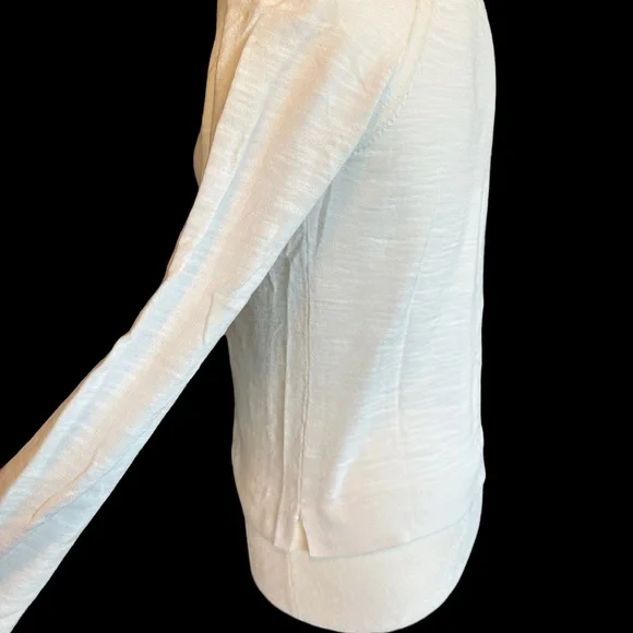 Loft Textured Cotton Cardigan - Picture 5 of 7